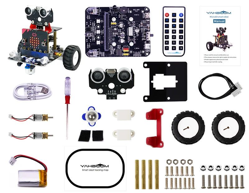 SMART ROBOT CAR cu micro:bit v2