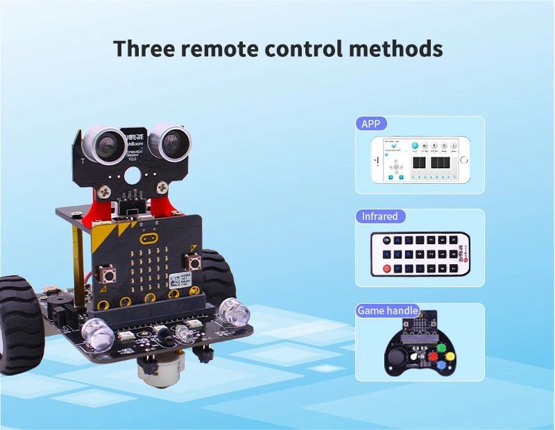 SMART ROBOT CAR cu micro:bit v2
