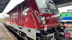Alstom Traxx 3 MS surprinsă în Gara Ploiești Vest. Viitorul CFR?