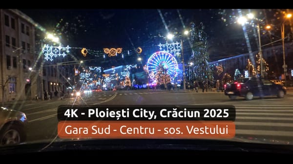 Ploiești, a doua zi de Crăciun: Luminile care duc speranța spre 2026 🎄✨